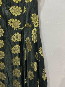 Banarasi Silk Full Flare Anarkali Frocks
