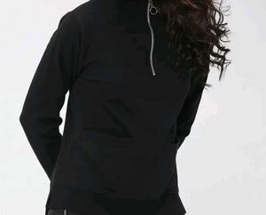Black Pullover with Zipper