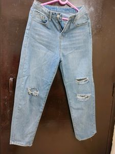 Light Wash Denim Jeans