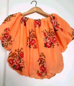 Orange Balloon Top 🍊