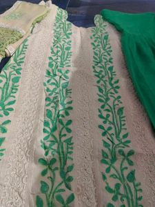Embroidered Green Salwar Suit