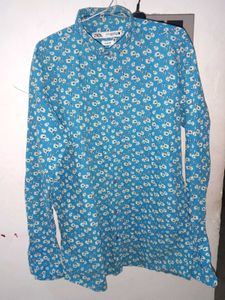 Zara Floral Print Shirt