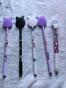 5 Cute Character Pens