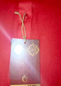 Red Ethnic Kurta