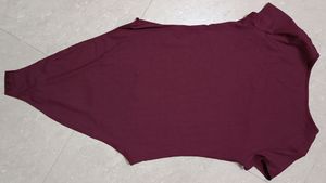 Shein Burgundy Bodysuit (32 -34inch)