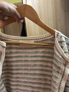 Patterned Knit Cardigan