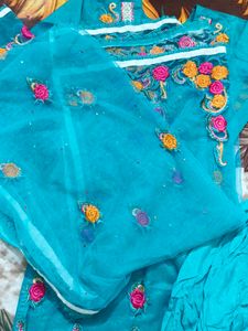 Dhoti Suit Set With Dupatta...