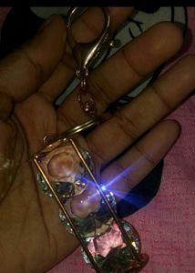Three Diamond Keychain