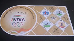 PARIS 2024 Sheet Indian Stamps