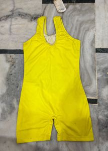 Yellow Swimsuit New with Tag