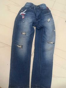Boys' Distressed Denim Jeans