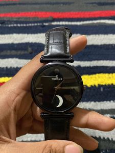 Timetrack Leather Watch