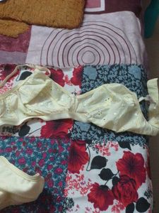 Lace Trim Lingerie Set