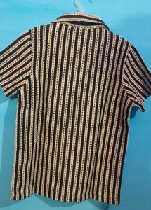 Striped Short Sleeve Shirt