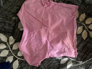 Pink Ruffle Top