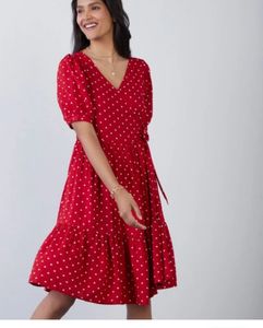 Red Polka Dot Dress