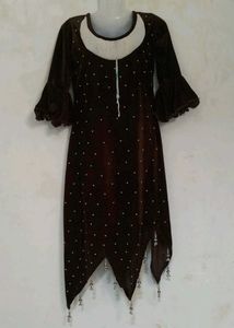 New Stayle Beautiful Hand Zari Work Moti Wor