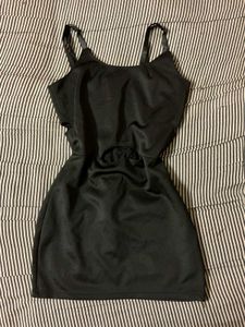 Black Mini Bodycon Dress