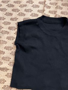 Sleeveless Knit Top