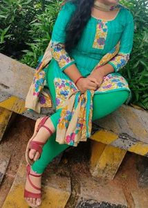 cottol Long Sleeve Kurti