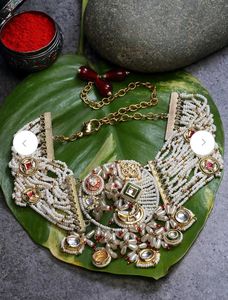 New Elegant Kundan Choker Set