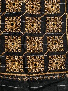 Beautiful Black Colour Kurti With Work