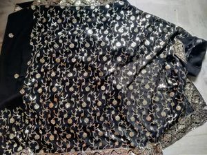 Elegant Black Dupatta