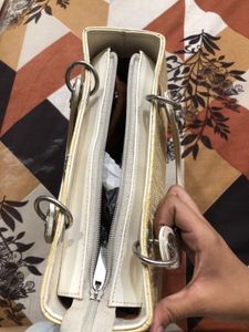Cream Handbag