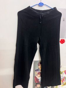 Black Knit Pants