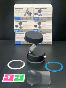 New Vacuum Suction Car Magnetic Mobile Holder Blck