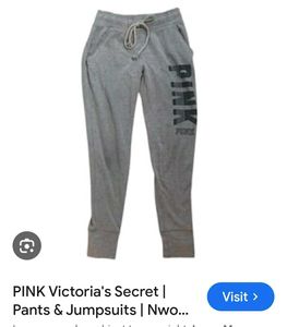 Love PINK Grey Sweatpants