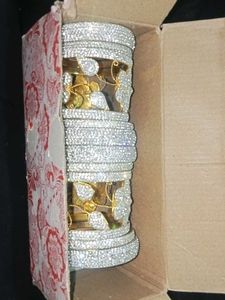 Sparkling Bridal Bangles