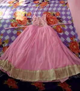 pink gown for girls 🩷