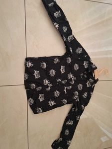 Printed Long Sleeve Shirt