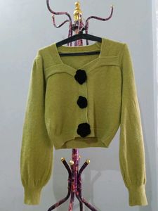 Cute Green Cardigan