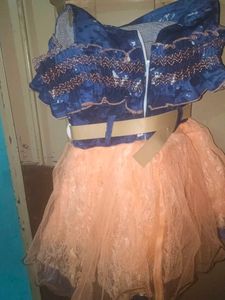 Cute Blue &amp; orange dress