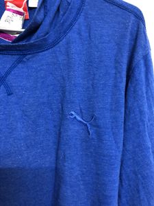 Puma Blue Long Sleeve hoodie