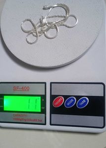 Double Design Real Silver Chain