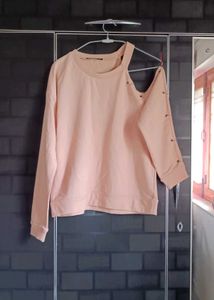 Dressberry Sweatshirt Off Shoulder