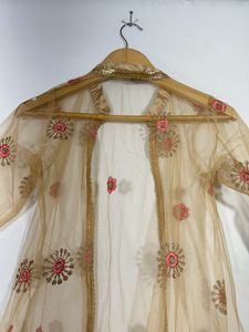 Golden  Embellished Cape (Women’s)