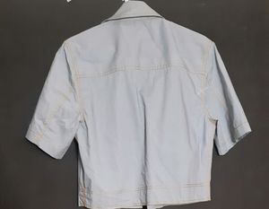 Teal Supreme Quality Cotton Shirt, Multicolored Sequins