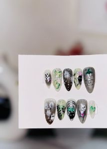 Hand Painted Press-On Nails