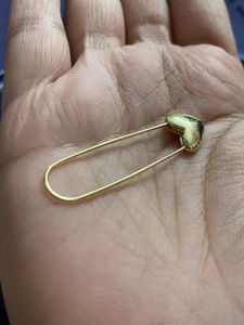 Gold Heart Earrings