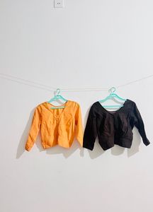 2 Tow Blouses. Blouses Combo Offer. Combo Blouses