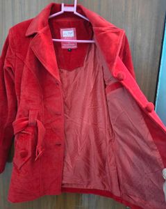 Red Velvet Coat