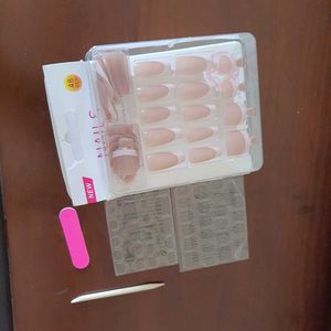 New Stick Nails (Fingers &amp; Toes) 48 Pieces