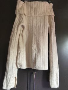 🤍Chic White Off-Shoulder Top | Free Size