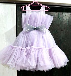 Adorable Lilac Tulle Party Dress