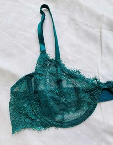 Emerald Lace Bra