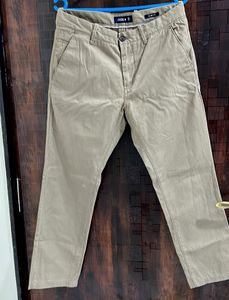 CODE Patterned Flat Trouser